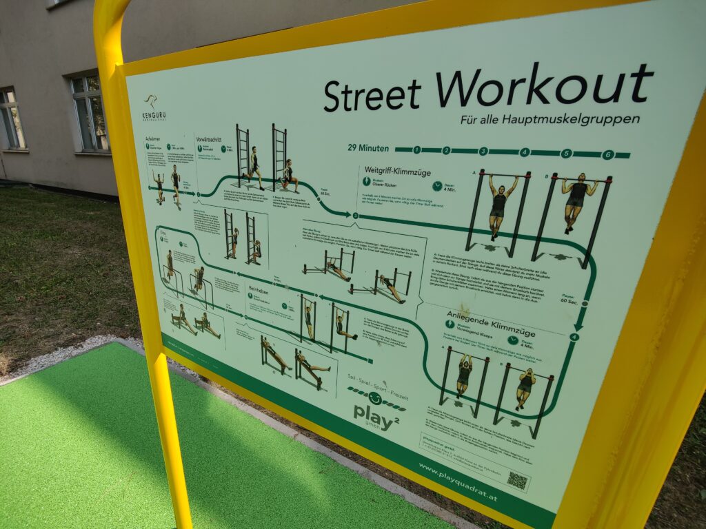 street workout an der SMS12